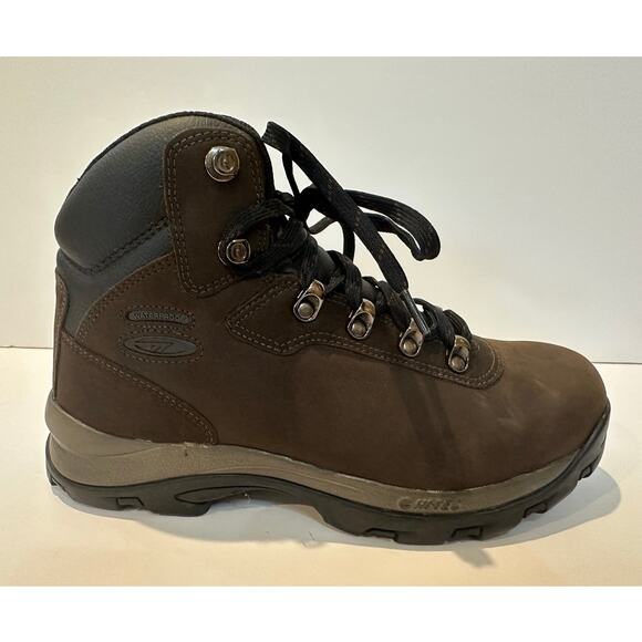 Hi-Tec Altitude IV Insulated Waterproof Hiking Boots Men’s 8.5 Brown Leather main image 5